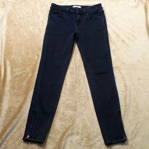 Uniqlo Jeans Tapered Mid Rise Leggings 24 Inch